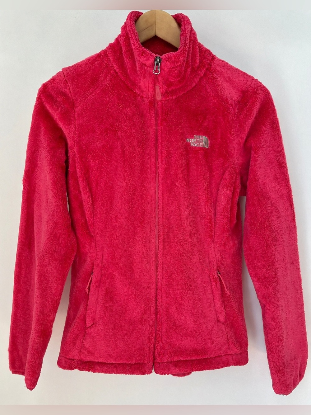 The North Face Osito Fleece Jacket Women’s XS Pink Full Zip Soft Cozy